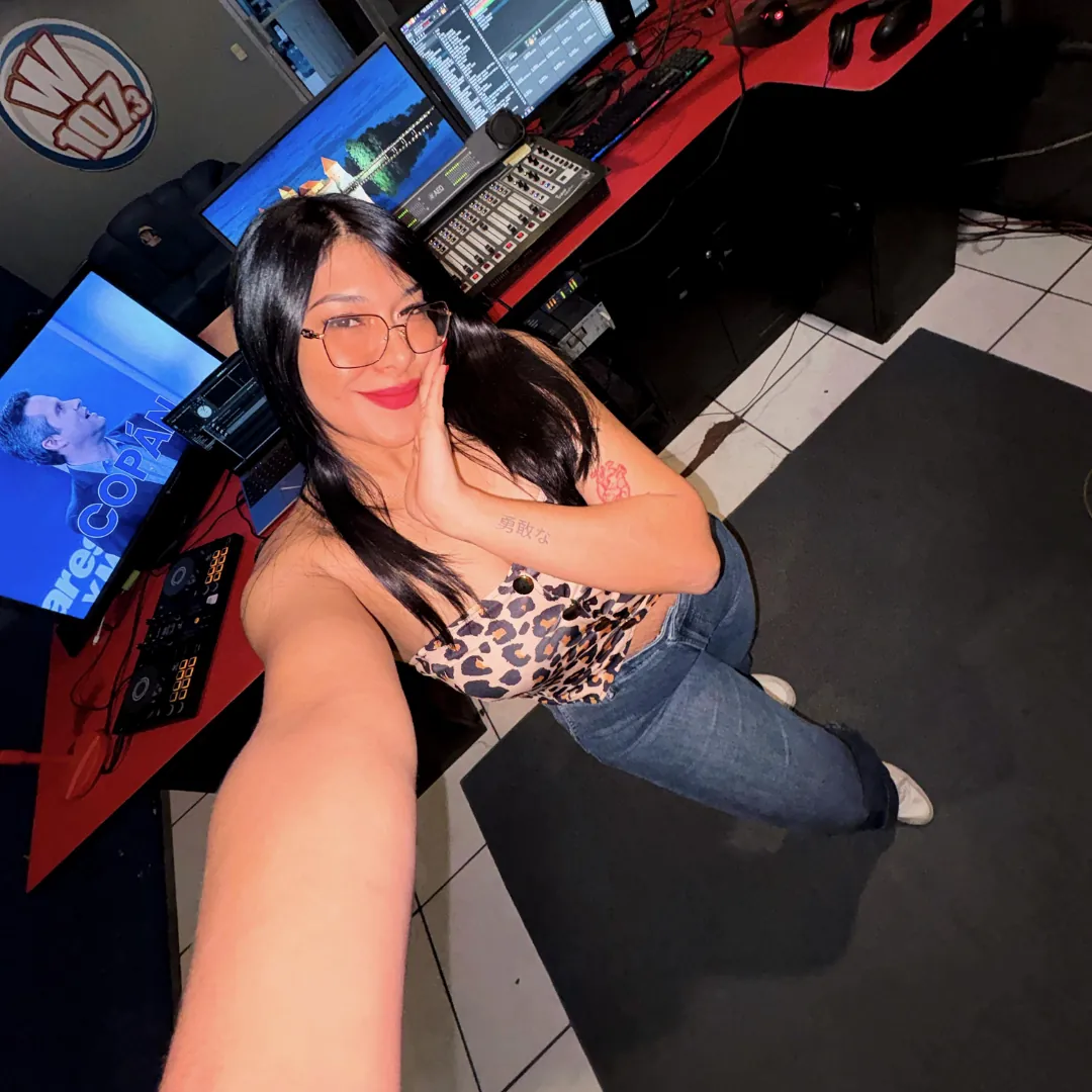 Maryory Carías en Radio W107